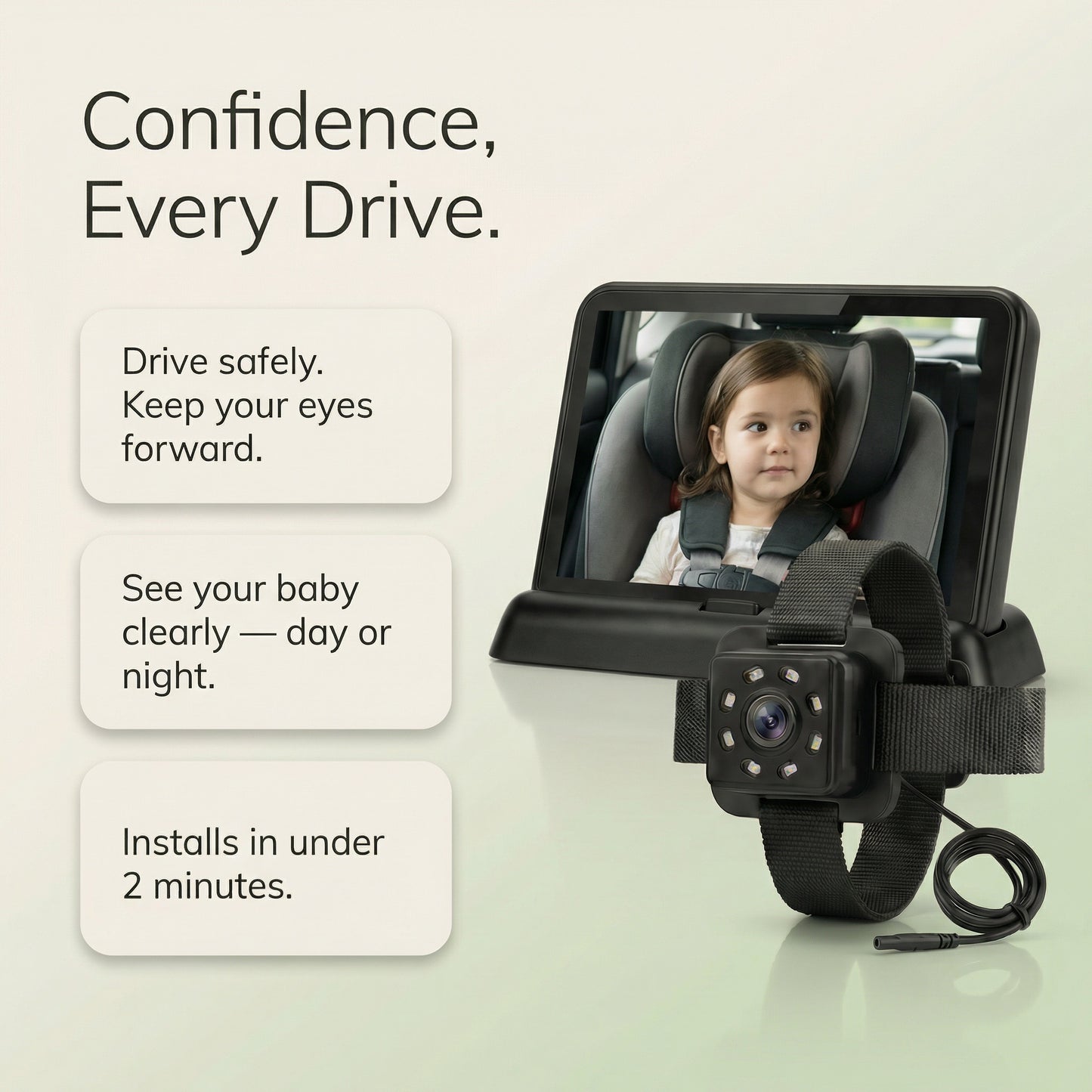 SafeBub™ Baby Car Camera