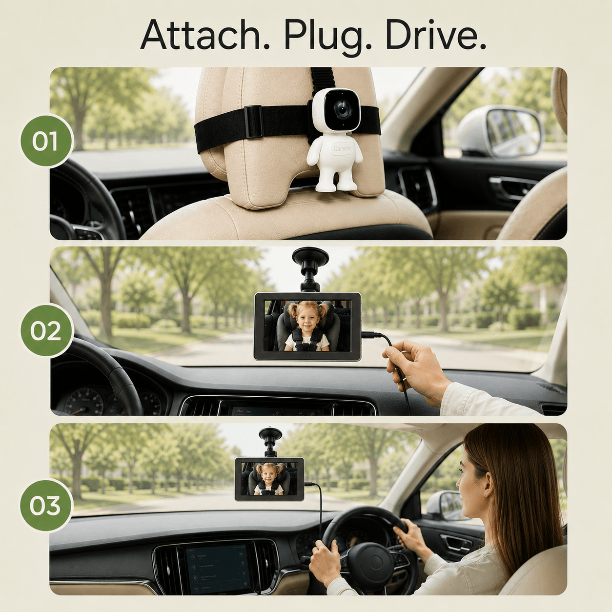 SafeBub™ Baby Car Camera