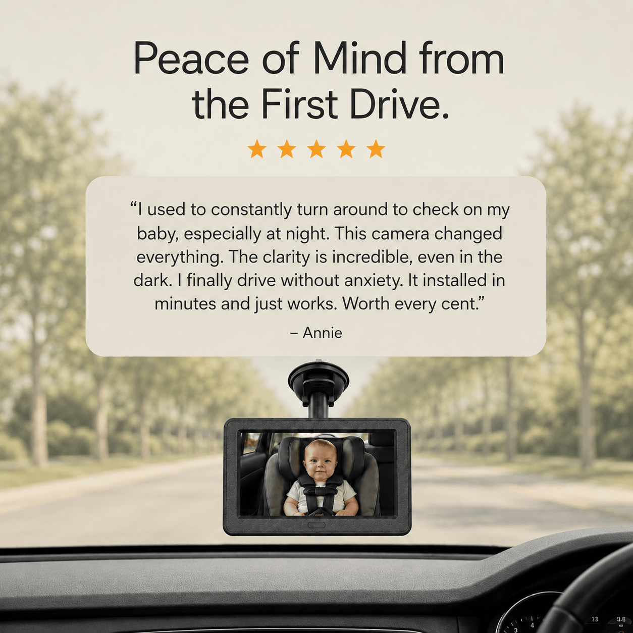 SafeBub™ Baby Car Camera