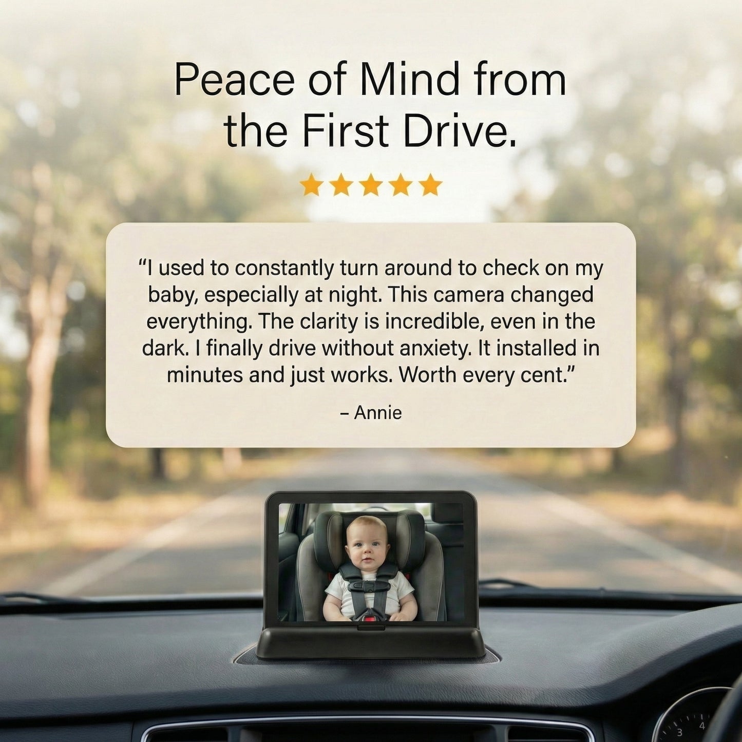 SafeBub™ Baby Car Camera